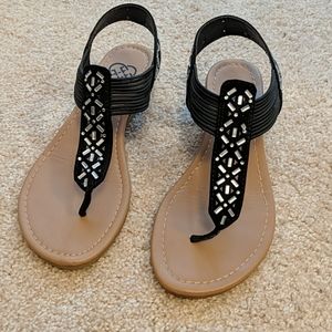 Black sandals